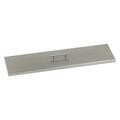 American Fireglass 30 X 6 In. Stainless Steel Cover For Linear Drop-In Fire Pit Pan CV-LCB-30